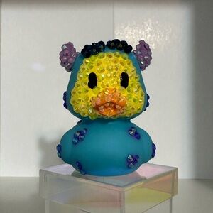 Disney Pixar Monsters Inc Sulley Rubber duck rhinestone Bling Cruise Jeep Cheer